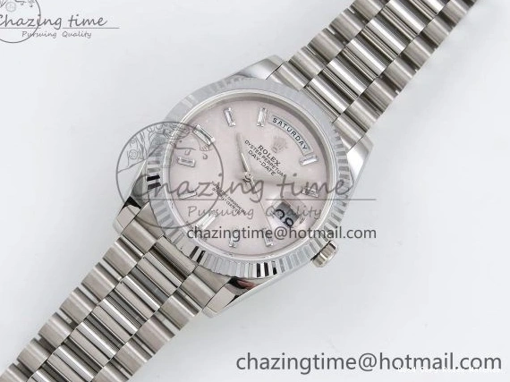 Good Copy Rolex Watches on JDF Bracelet V3 VR3255 Silver 904L Weight) 40 Moon Crystal Steel President (Gain Dial Durable DayDate SS 1428 1224